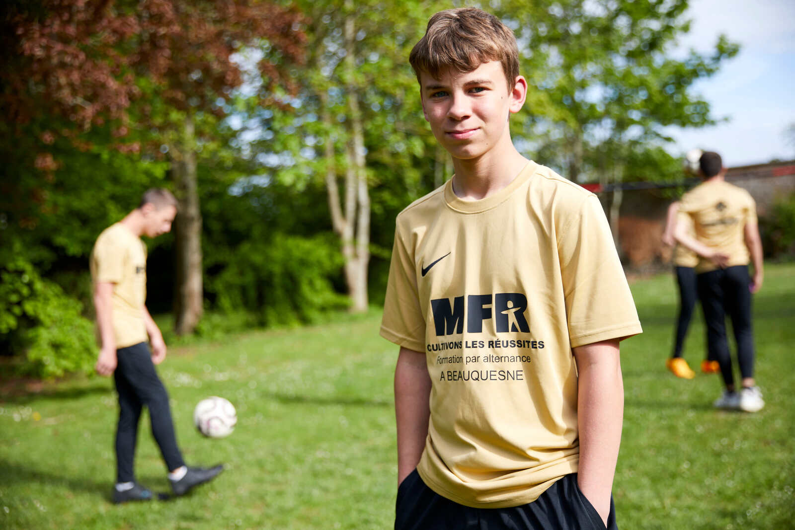 section foot à la MFR beauquesne